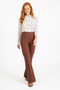 Flair bonded stitch trousers