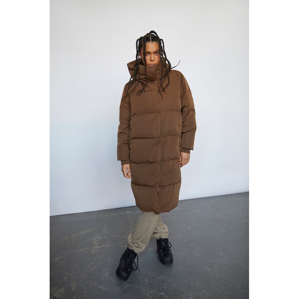 object louise long down jacket