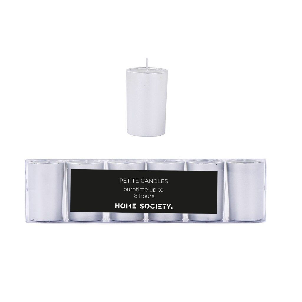 Votive Candles Silver