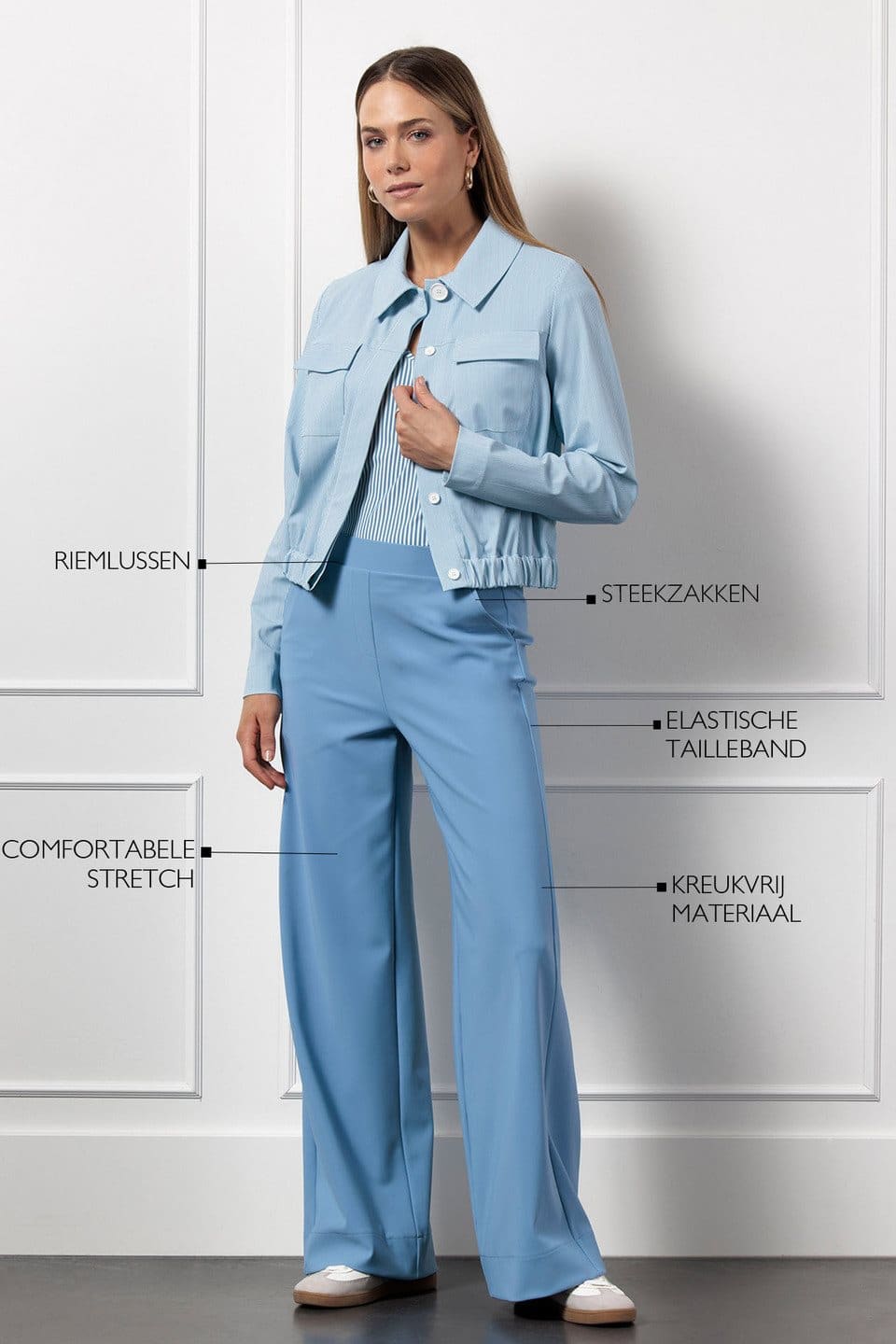 Lexie bonded trousers