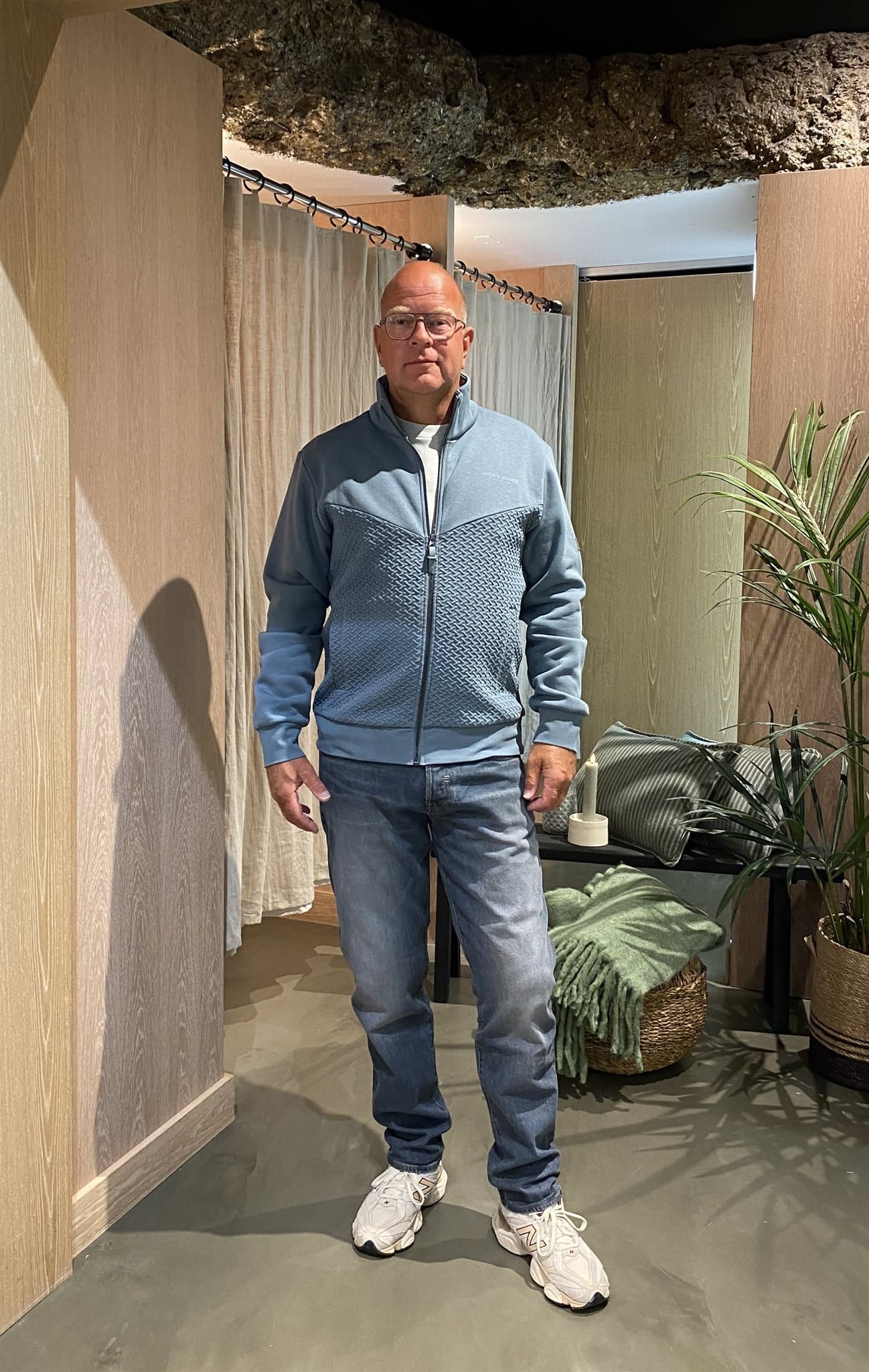 JPRBlufrankie sweat zip