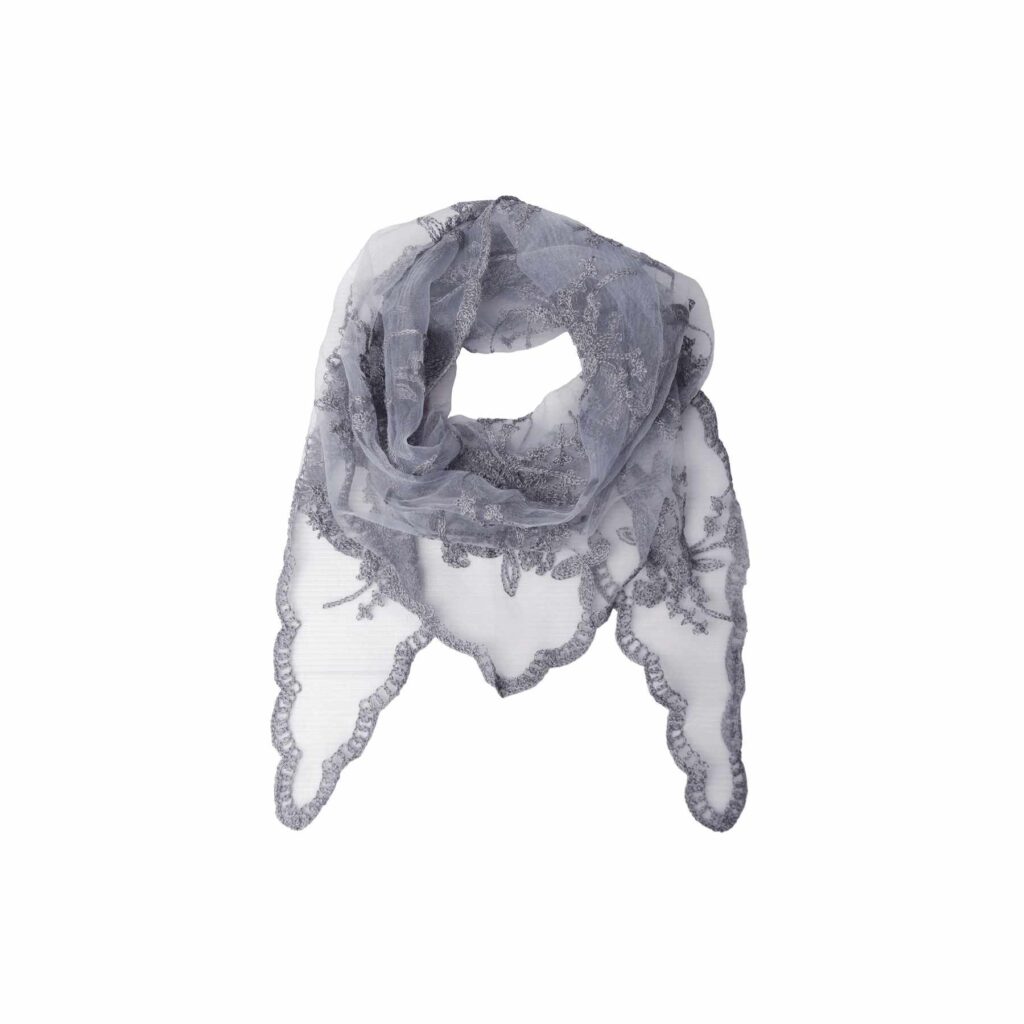 BCMiriana triangle lace scarf