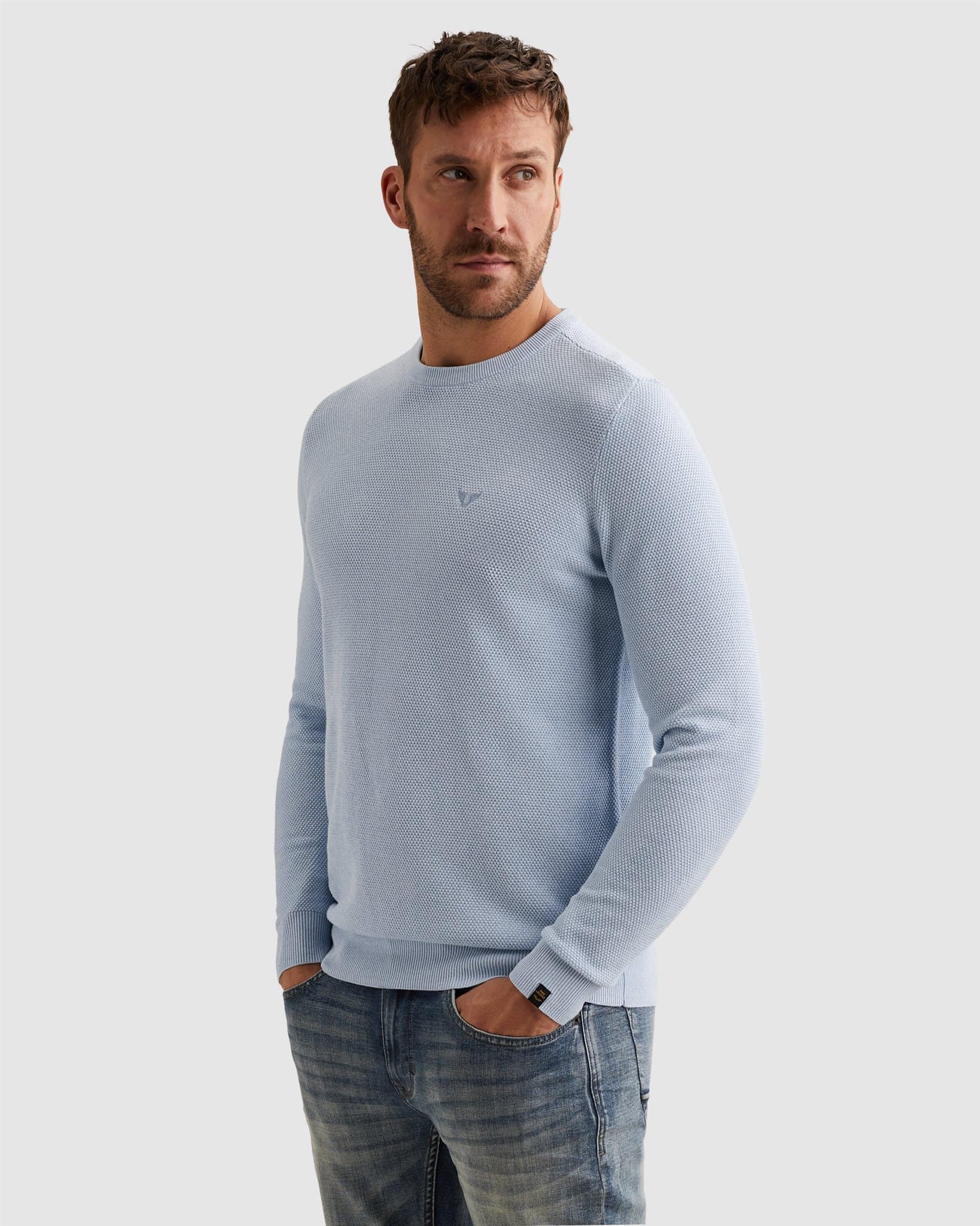 R neck cotton modal