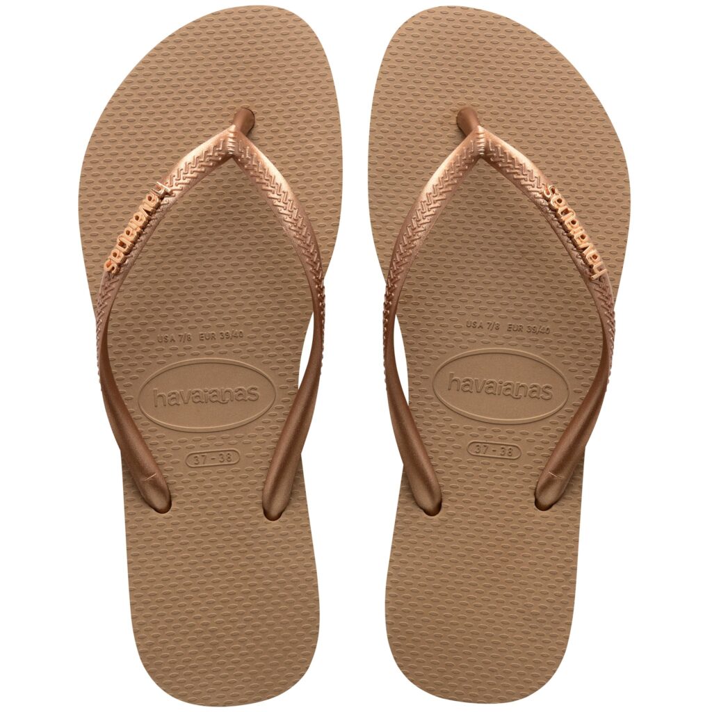 Slim logo metallic