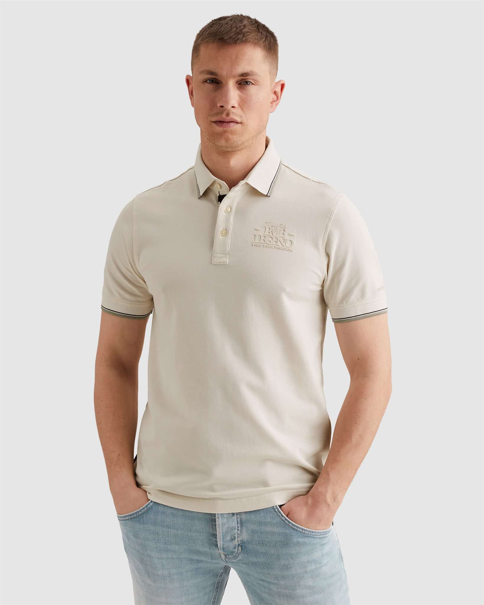 Short sleeve polo