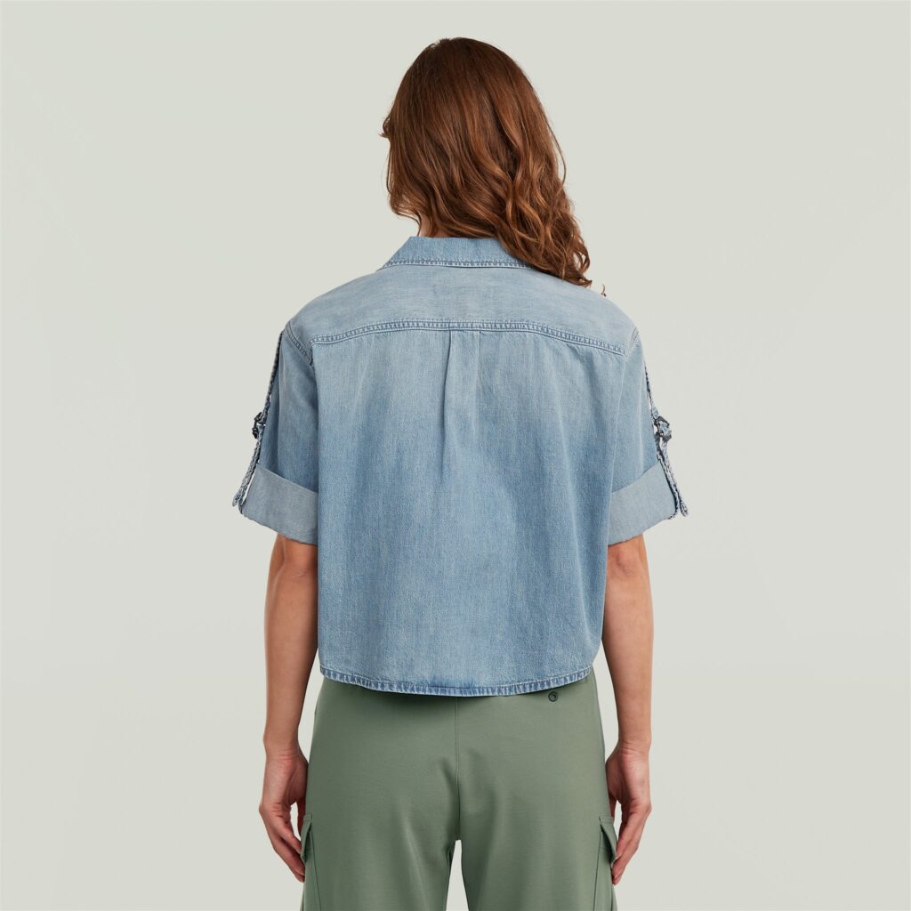 Boxy relaxed shirt ss