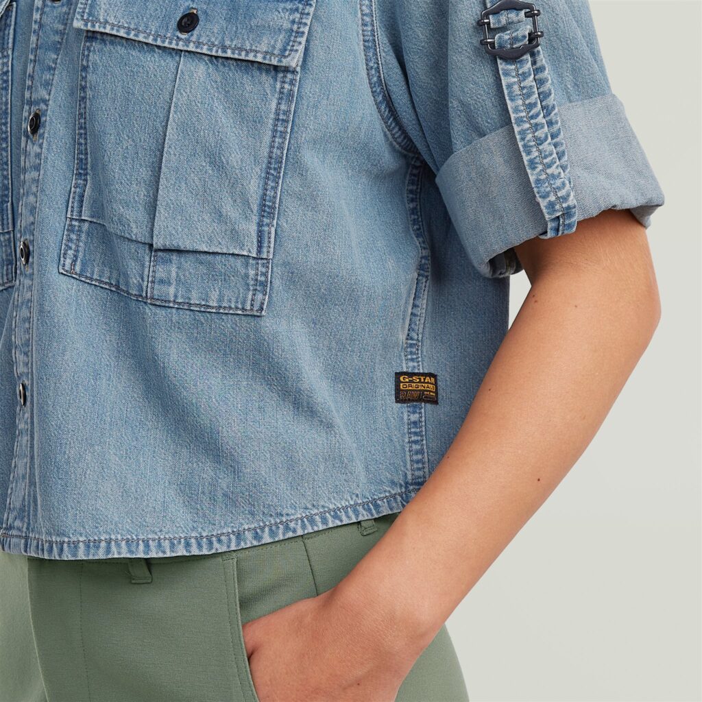 Boxy relaxed shirt ss