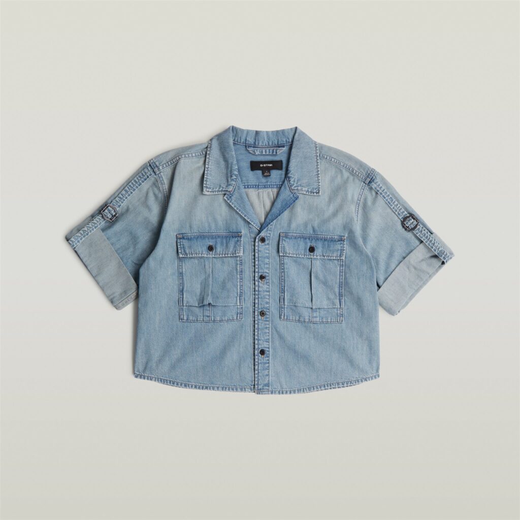 Boxy relaxed shirt ss