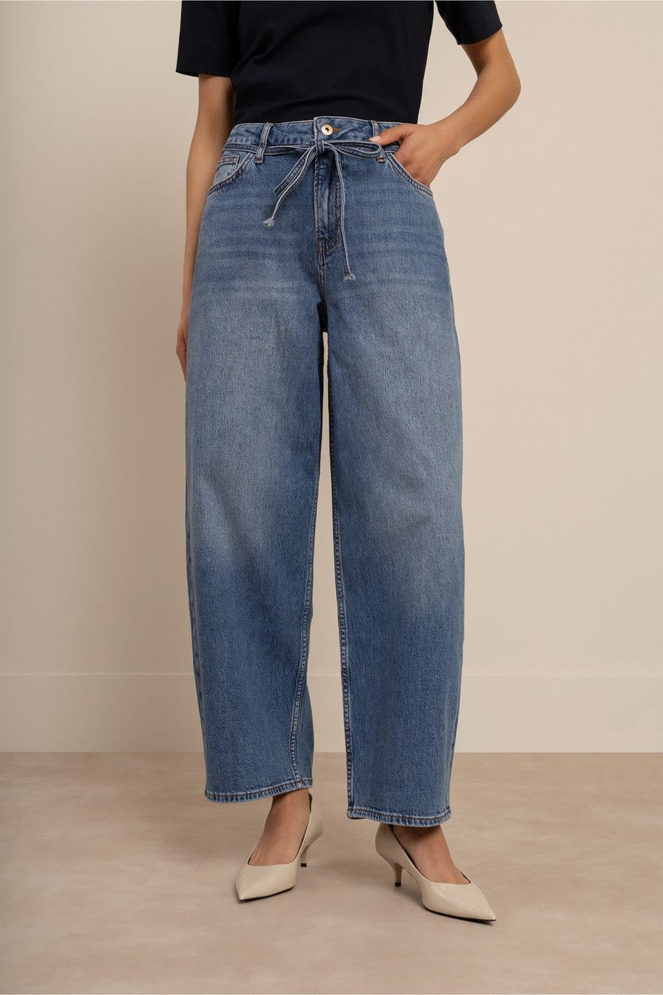 Babet denim trousers