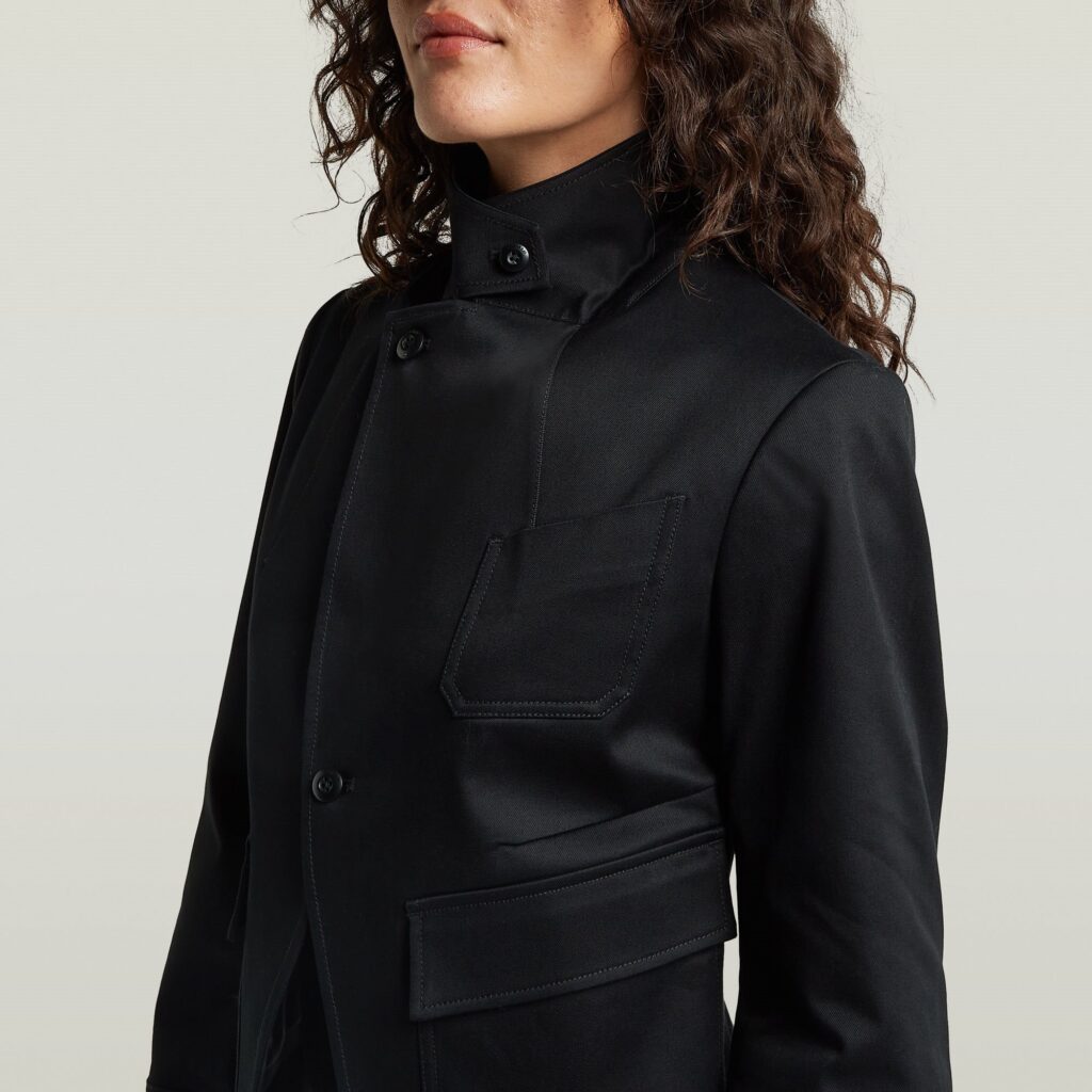 Slim riding blazer r wmn