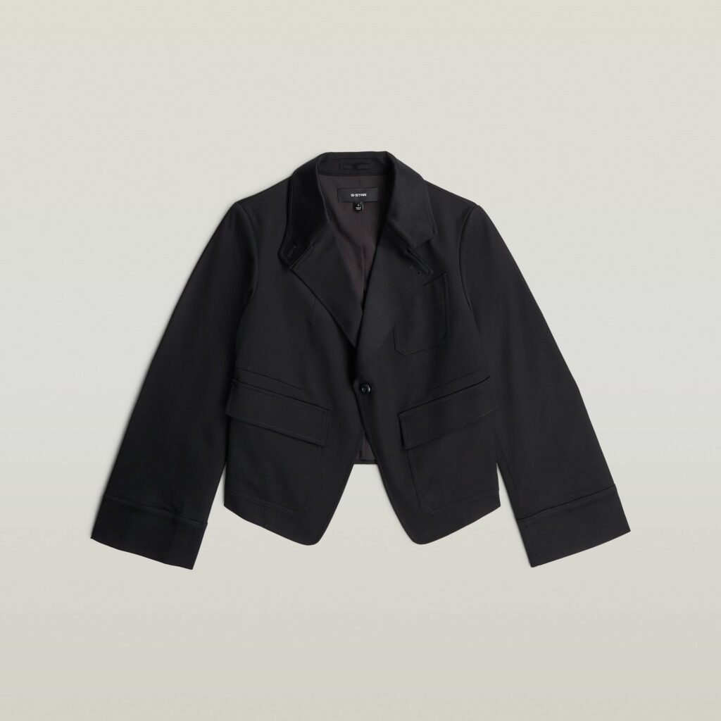 Slim riding blazer r wmn