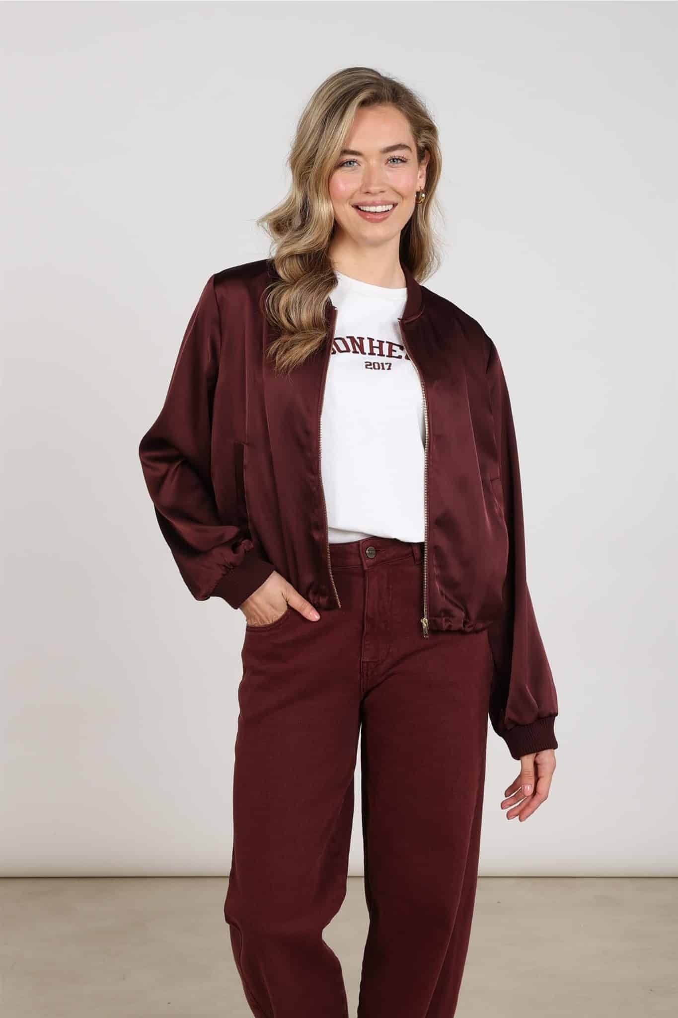 Dena jacket shiny