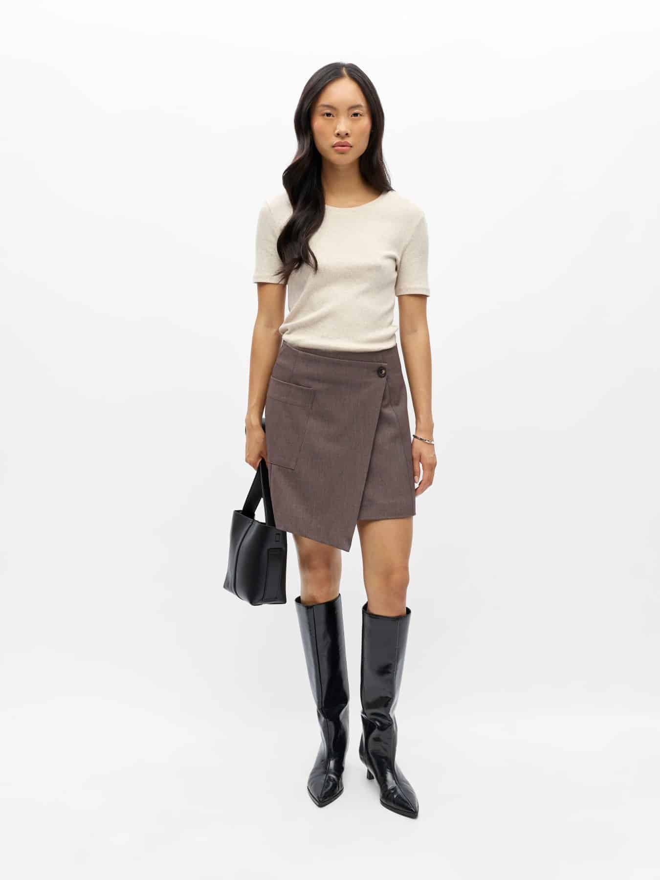 OBJLisa wrap skirt