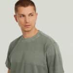 Washed jacquard r t