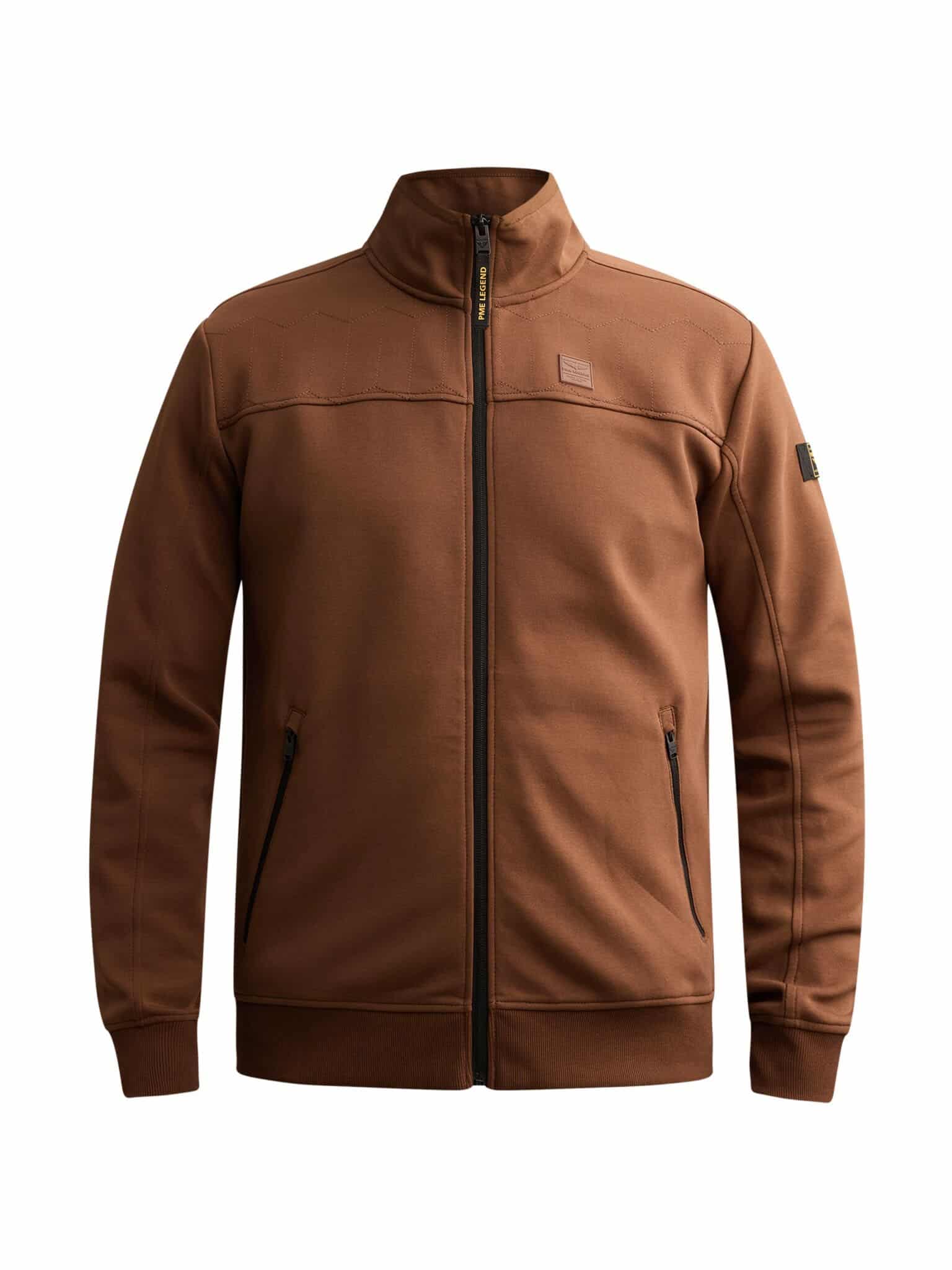 Zip jacket interlock sweat