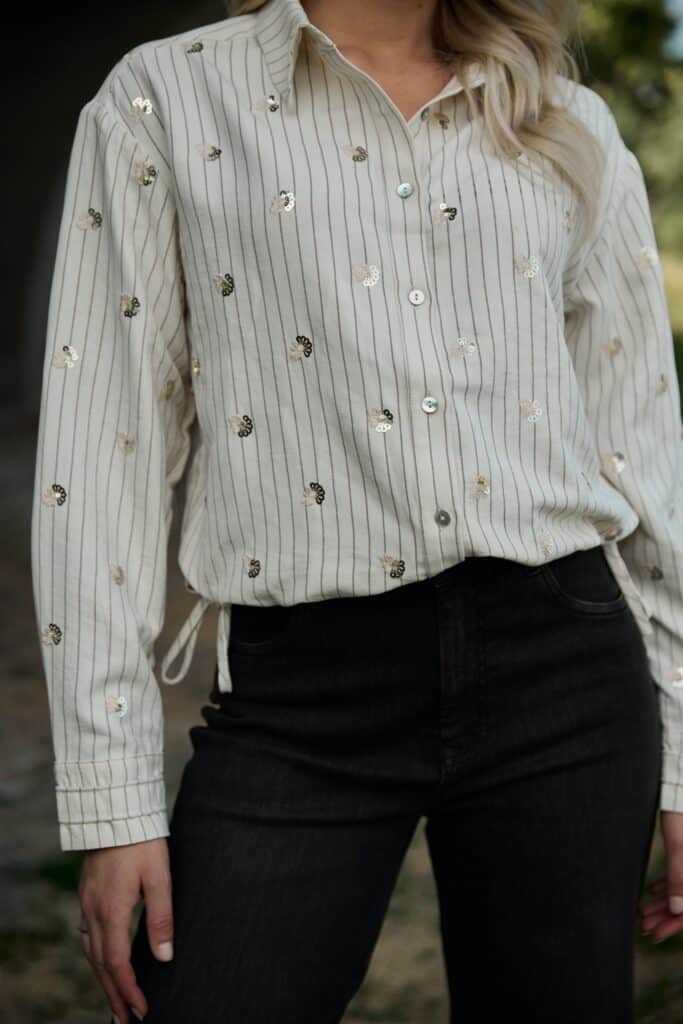 Aaliya blouse paillet