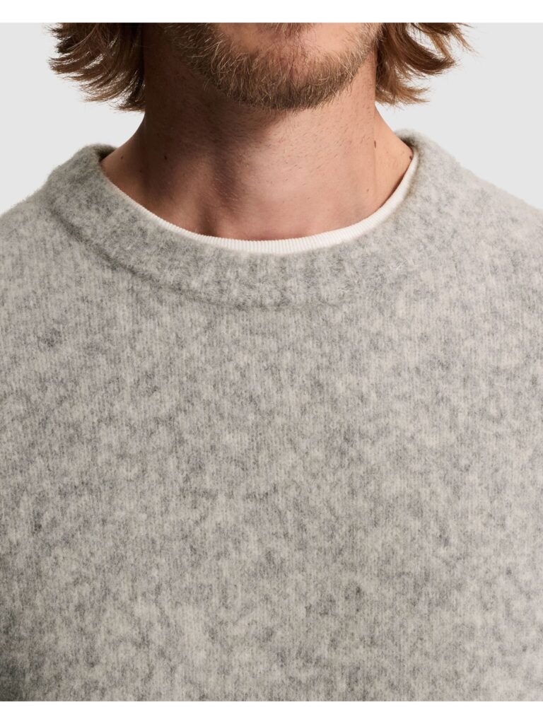Crweneck regular fit wool stre