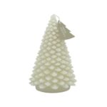 Deco kaars tree snow L