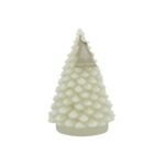 Deco kaars tree snow M