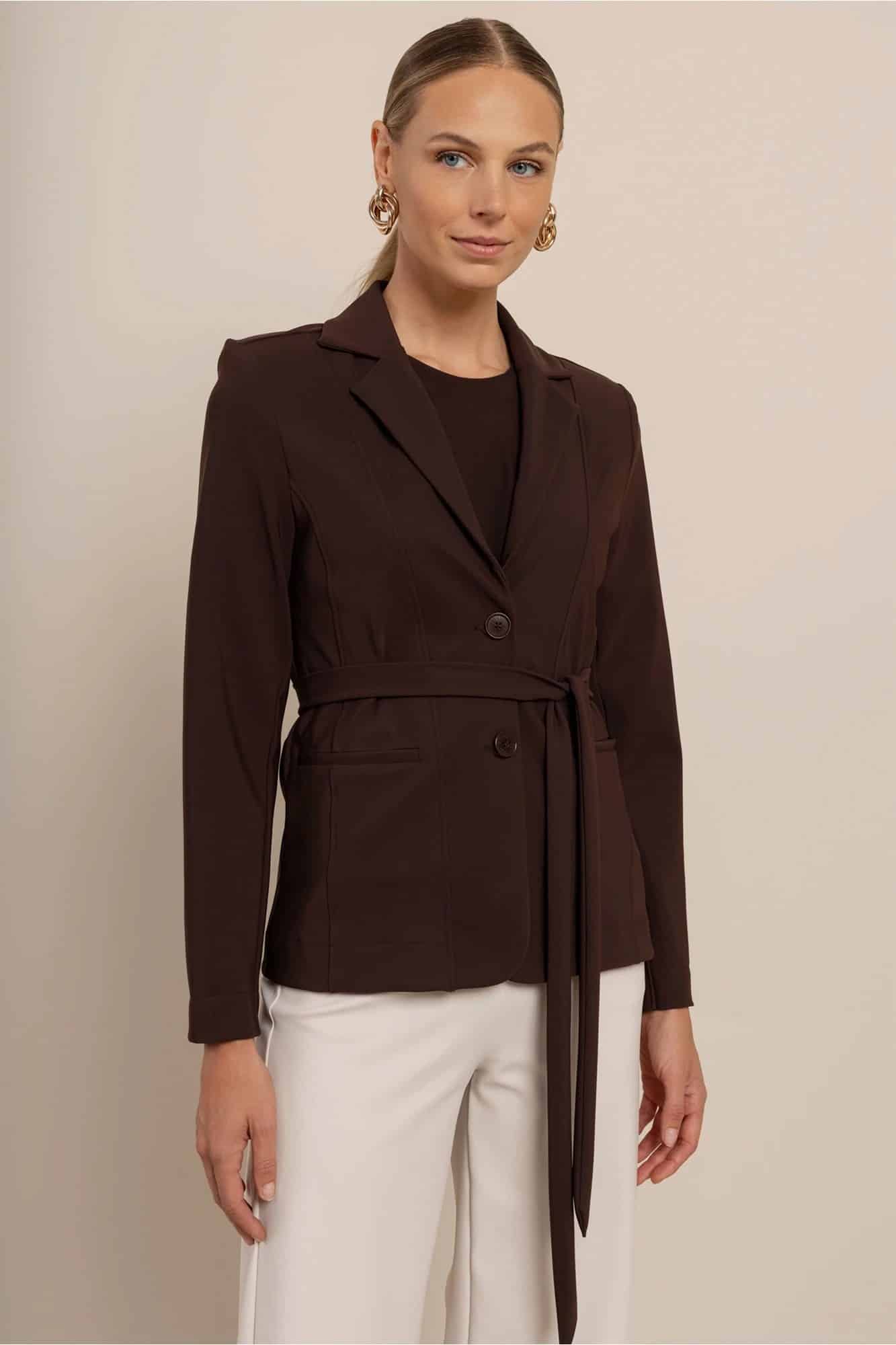 Elin bonded blazer