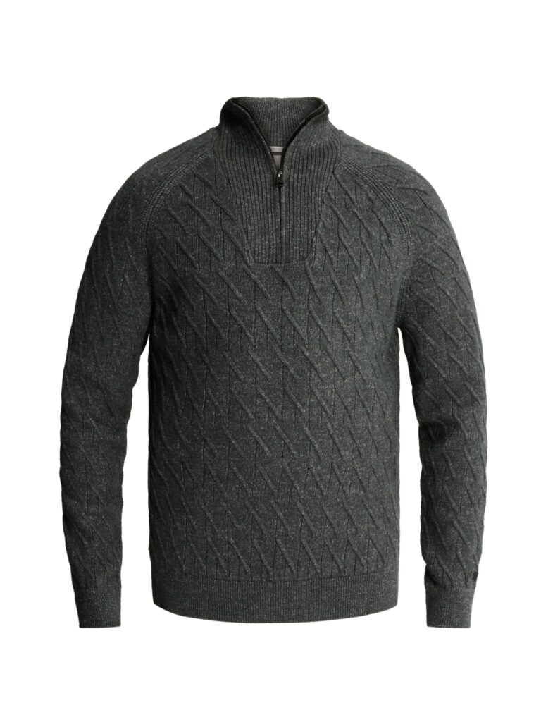 Half zip regular fit cotton he
