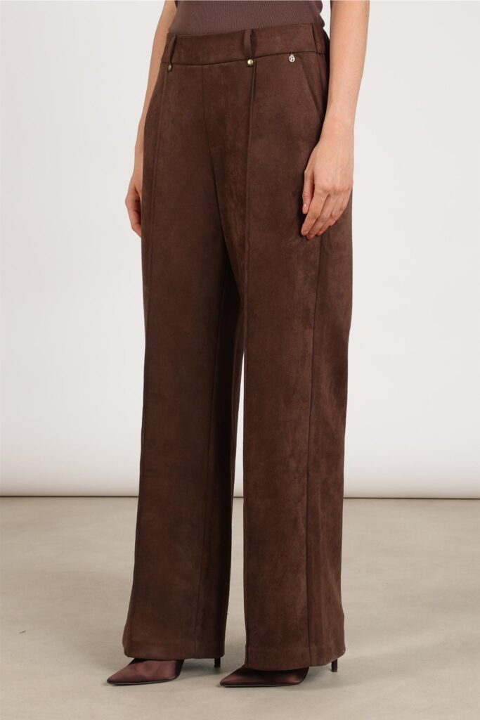 Jill pants suedine