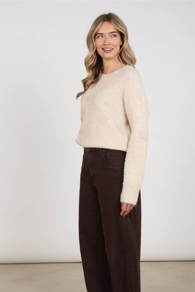 Konstanza pullover flower