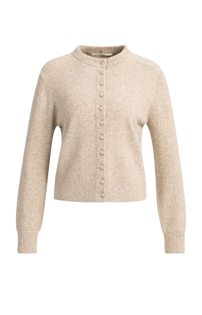 Vest met afneembare kraag
